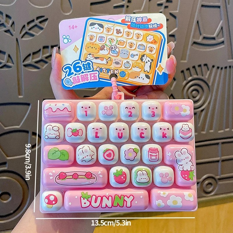 Wedding Yes - Clicker de Teclado Anti-Stress com 26