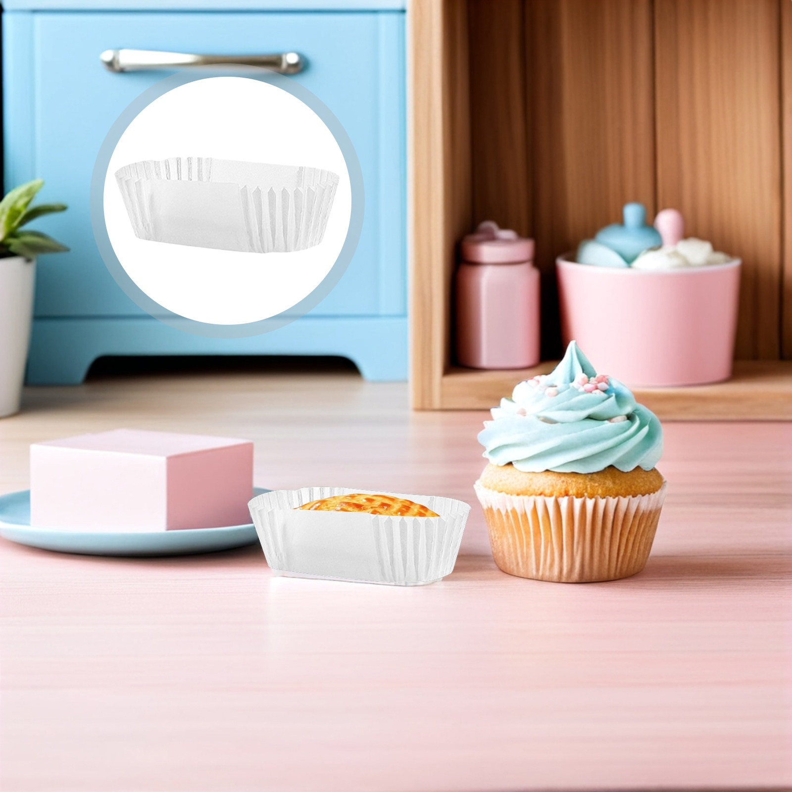 Wedding Cake Supply - 2000 Unidades de Forminhas de Papel