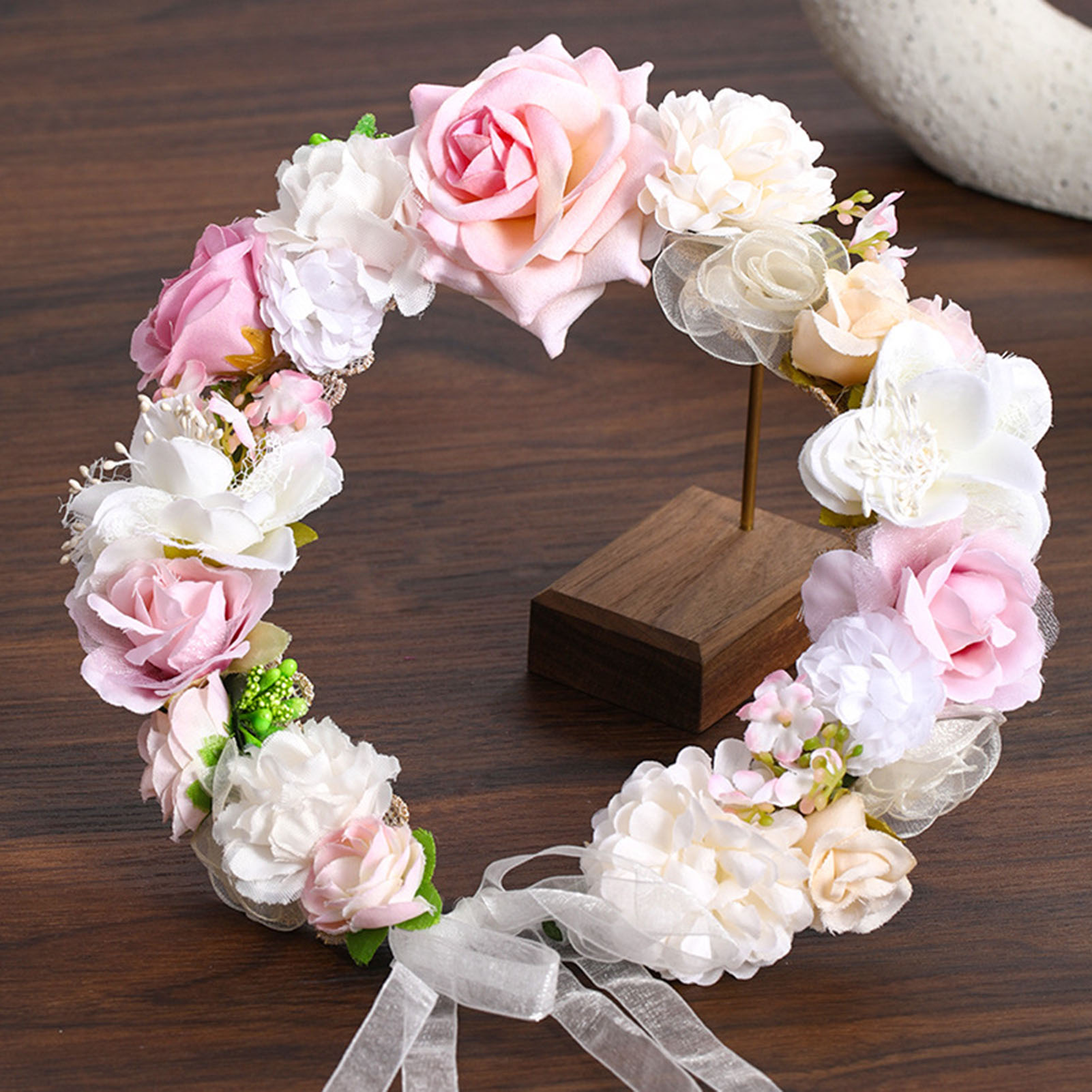 Wedding Arch Flower - Coroa de Flores Artificial para Noivas,