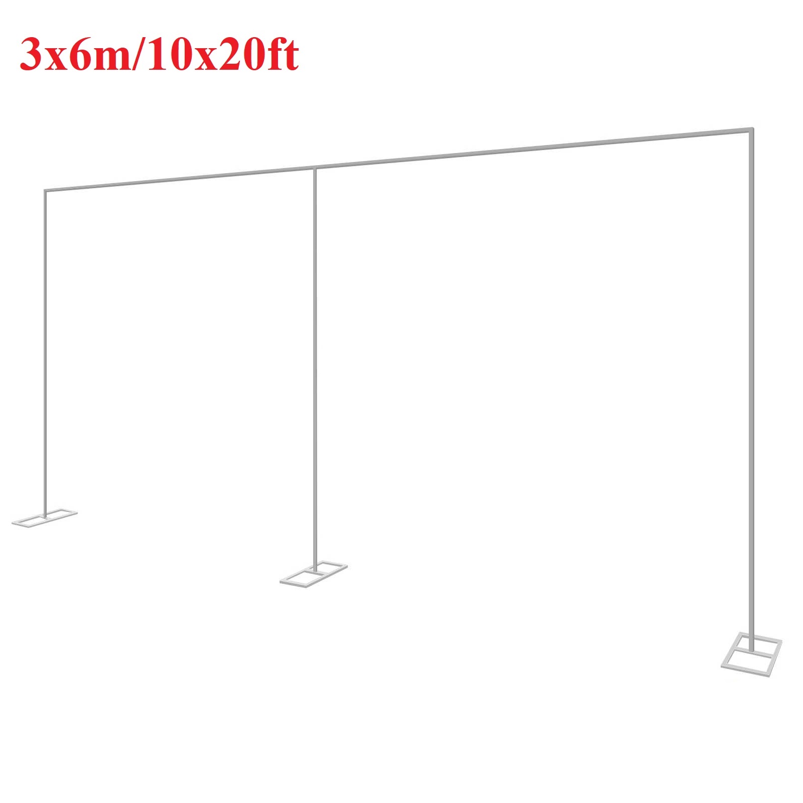 Wedding Backdrop Curtain - Suporte de arco de casamento de
