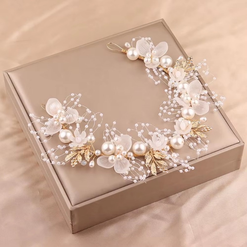 Wedding Arch Flower - Coroa de princesa fofa, tiara com