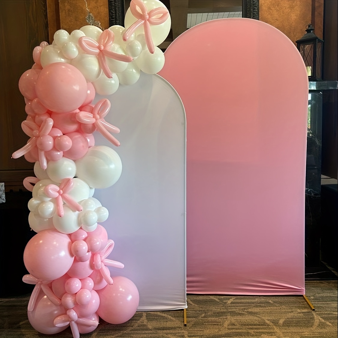 Wedding Balloon Arch - Conjunto de 141 Balões Rosa com