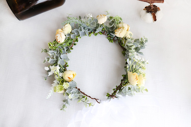 Nova camélia flores grinalda c - Wedding Arch Flower avaliação e preço