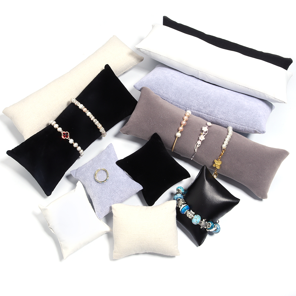 1pc couro do plutônio veludo j - Ring Bearer Pillow avaliação e preço