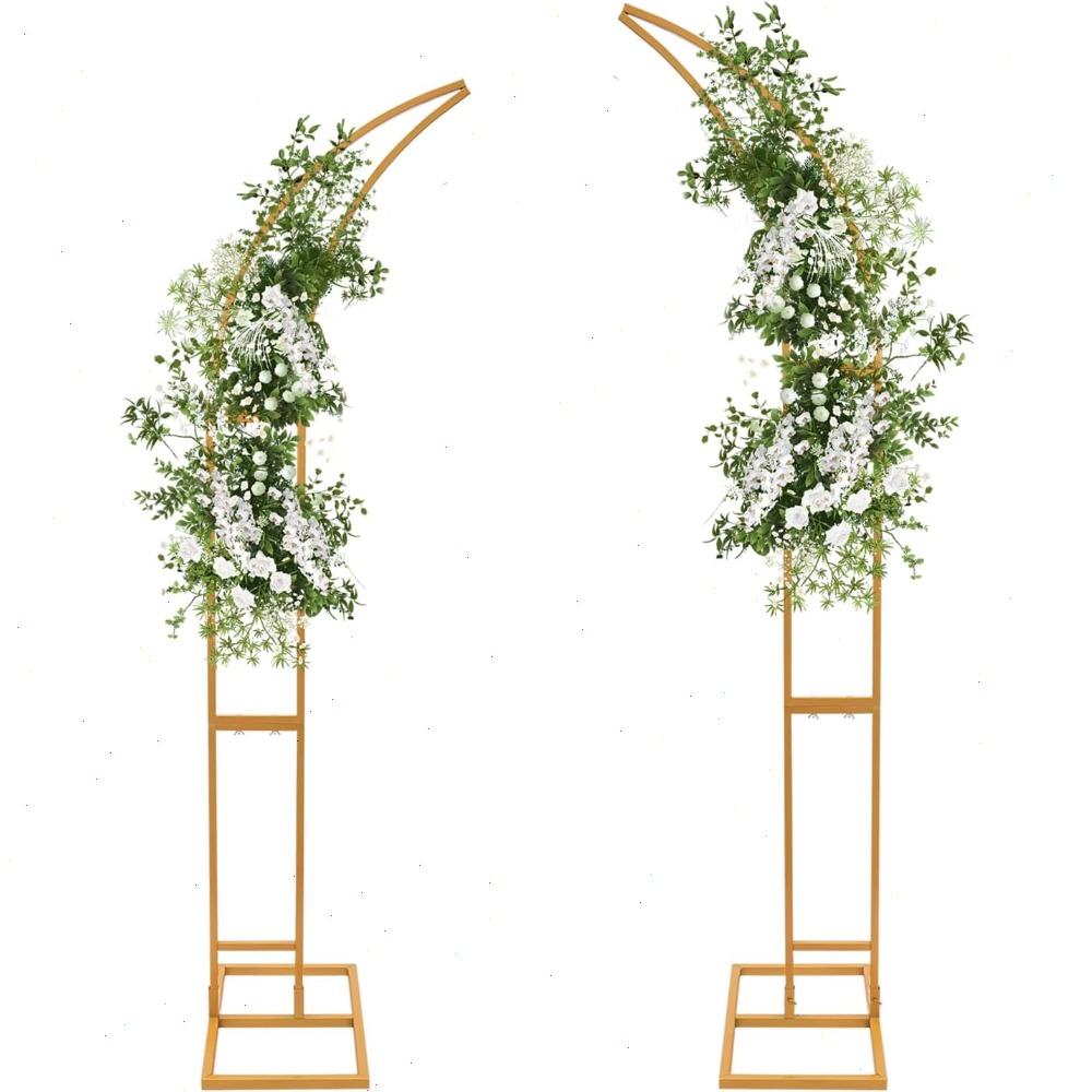 2 Peças Suporte Curvo para Arc - Wedding Arch Flower avaliação e preço