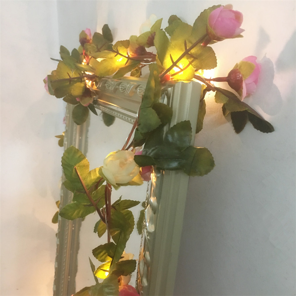 Dachan feito à mão 2.2m 25 led - Wedding Arch Flower avaliação e preço