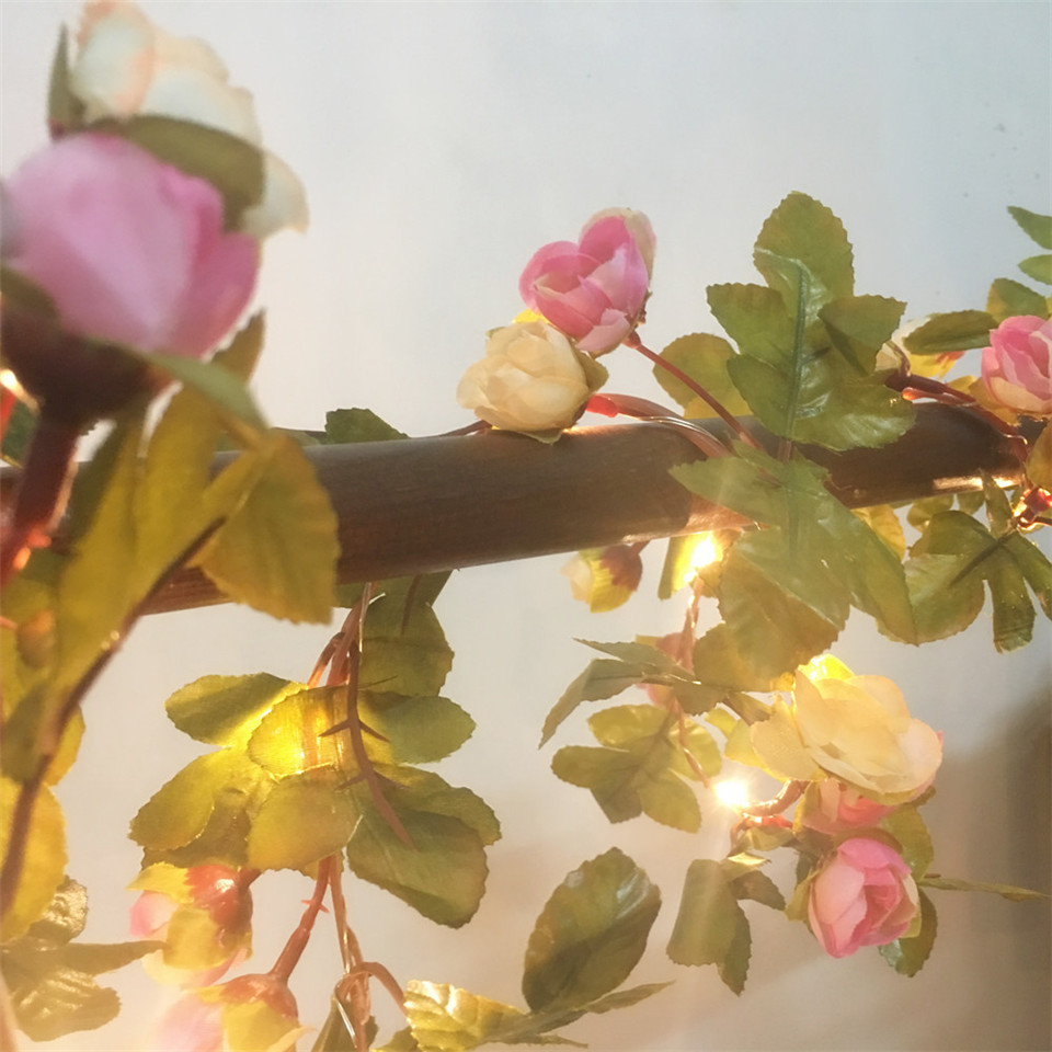 Dachan feito à mão 2.2m 25 led - Wedding Arch Flower avaliação e preço