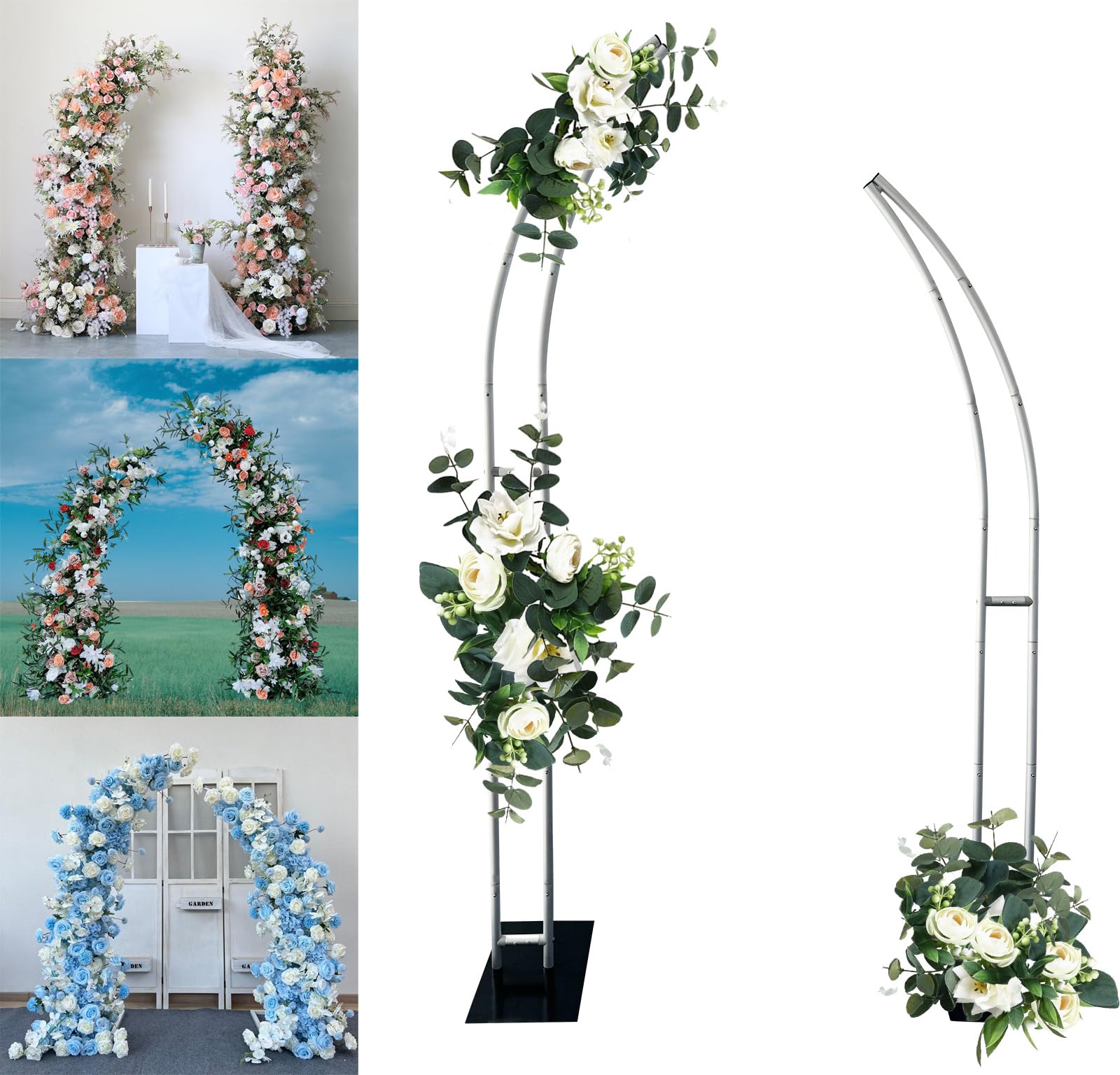 Suporte de balão de meio arco, - Wedding Balloon Arch avaliação e preço