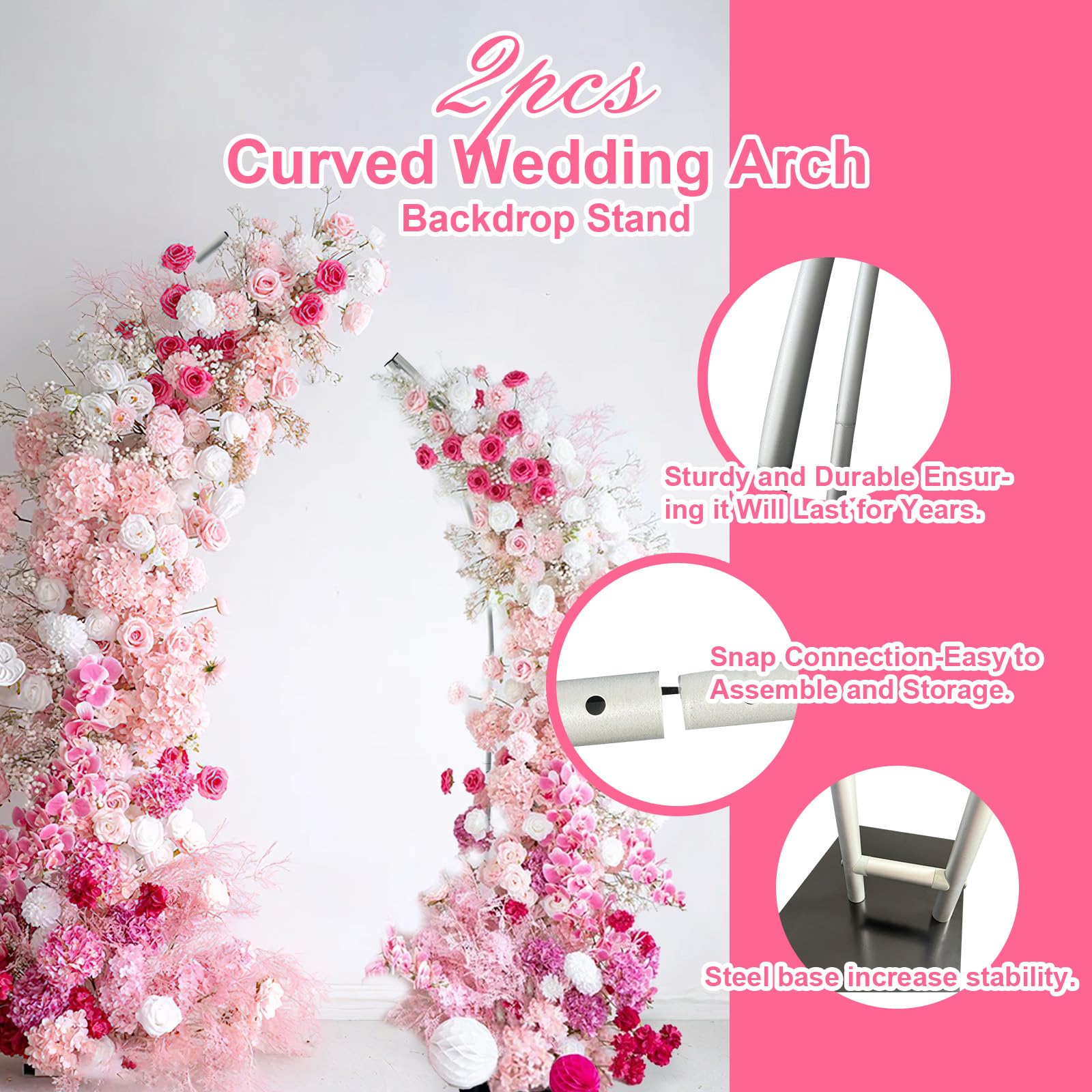 Suporte de balão de meio arco, - Wedding Balloon Arch avaliação e preço