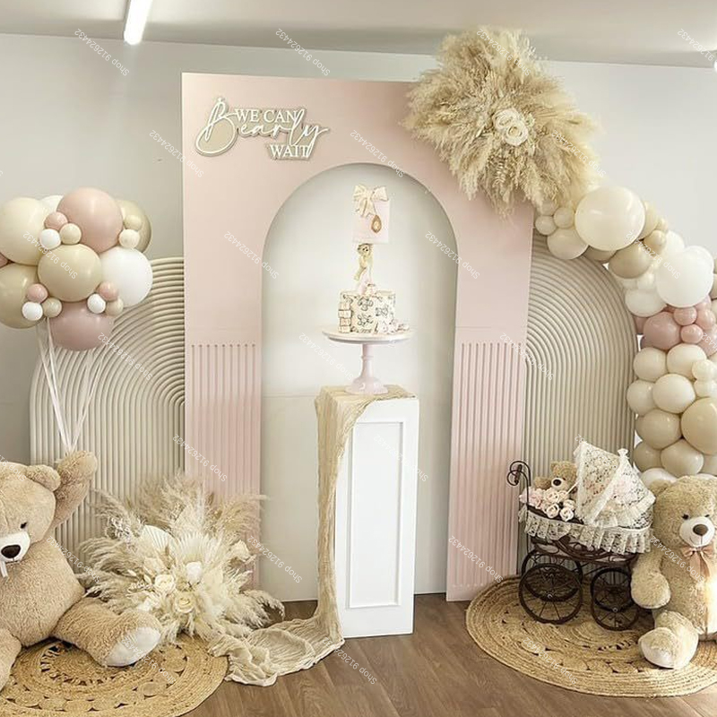 Pampas grama artificial rosa f - Wedding Arch Flower avaliação e preço