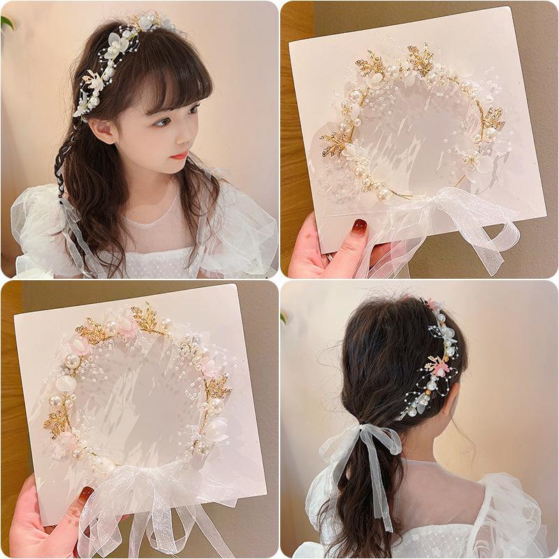 Tiara de Flores para Meninas F - Wedding Arch Flower avaliação e preço