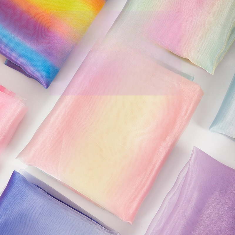 Tecido de Organza com Gradient - Wedding Backdrop Curtain avaliação e preço