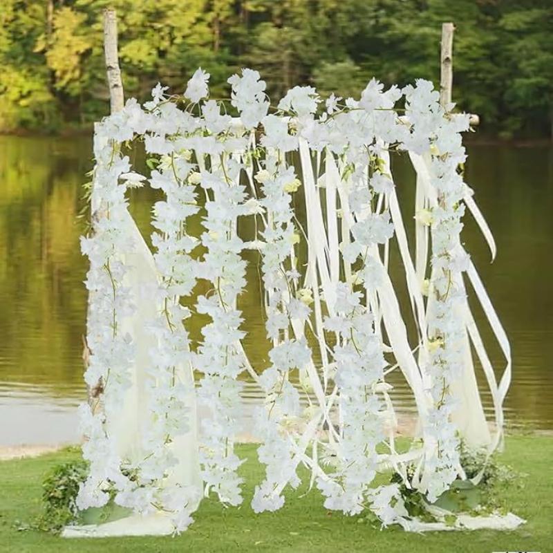 Guirlanda de Flores Artificiai - Wedding Arch Flower avaliação e preço