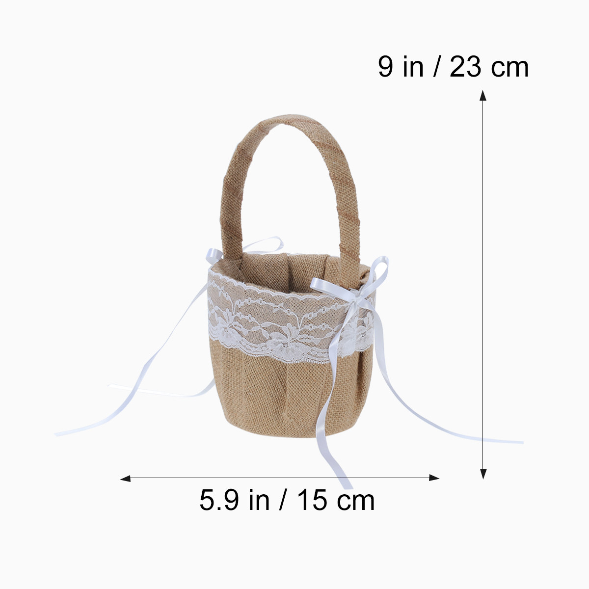 Conjunto de 6 Almofadas de Jut - Ring Bearer Pillow avaliação e preço