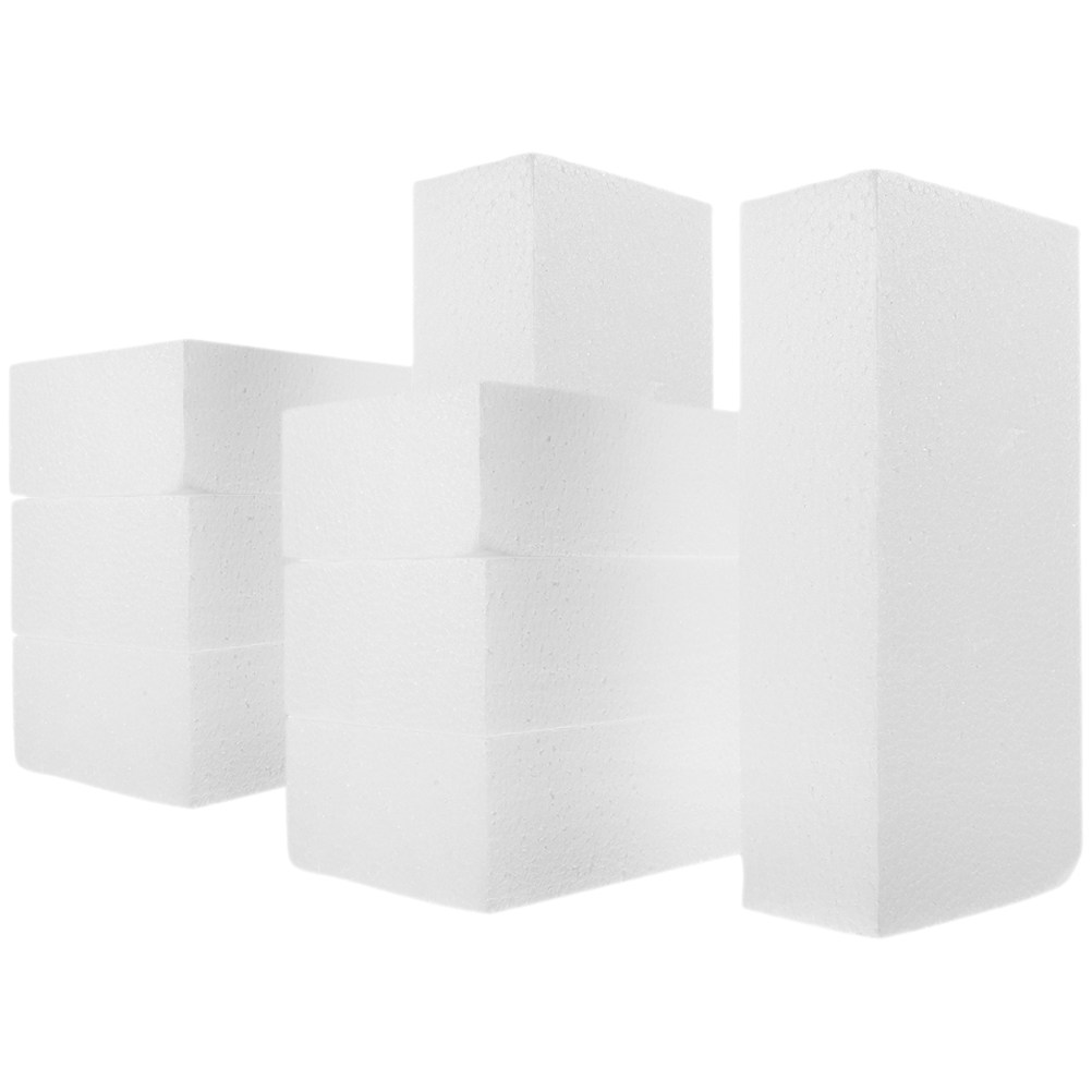 Conjunto de 8 Blocos de Espuma - Wedding Cake Supply avaliação e preço
