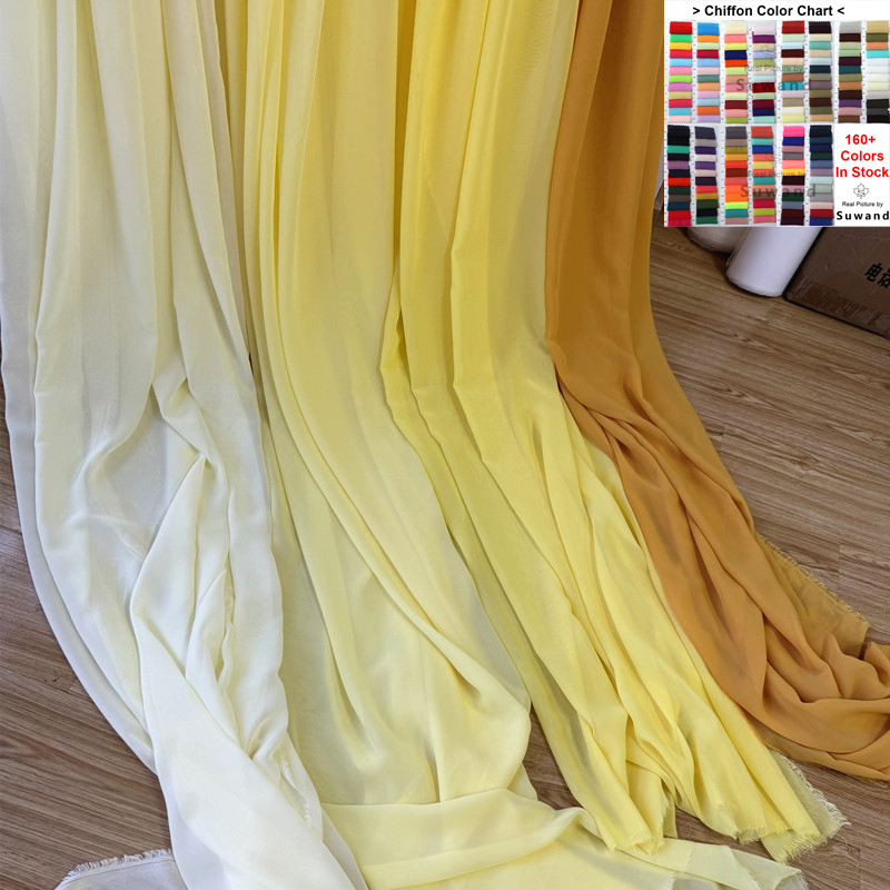 Amarelo laranja chiffon tecido - Wedding Backdrop Curtain avaliação e preço