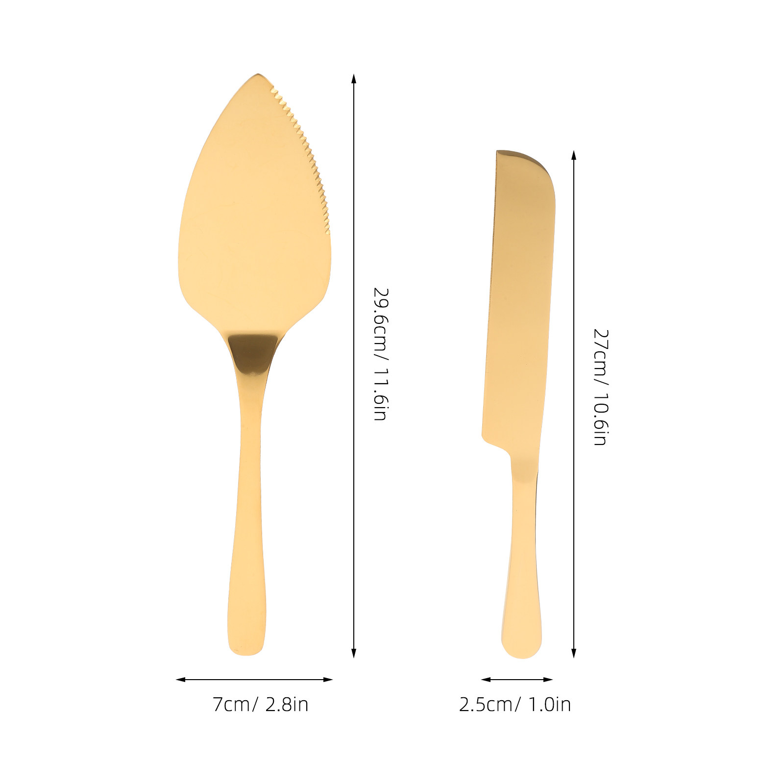 1 conjunto de cortador e servi - Wedding Cake Supply avaliação e preço